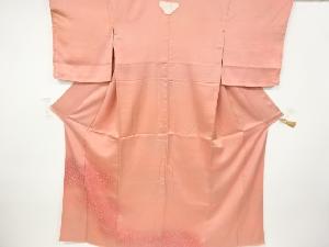 石畳模様織出し一ツ紋付け下げ訪問着